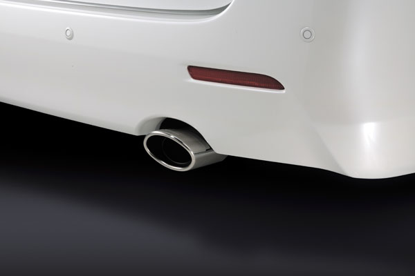 【GB3 / GB4フリード/フリードスパイク】 マフラーカッターオーバルタイプ/ シルバー SilkBlaze シルクブレイズ 【標準グレード/ハイブリッド用】