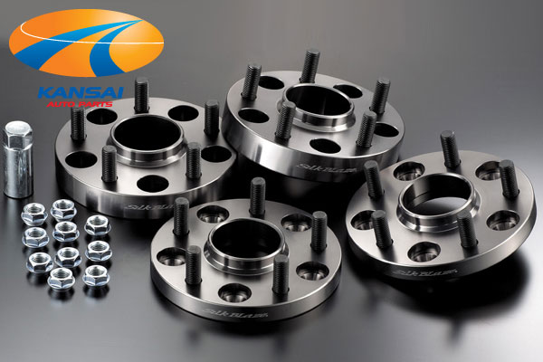 SilkBlaze シルクブレイズ 車種専用ハブリング付ワイドトレッドスペーサー 60系ハリアーZSU60W フロント16mm/リア22mm P.C.D.114.3-5H-16mm P1.5 純正アルミホイ－ル 18インチ 1台分