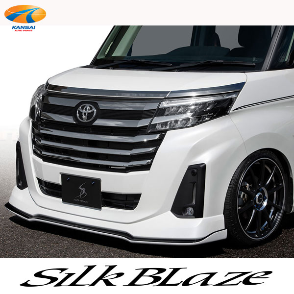 ROOMY ルーミー ステンレスパーツ フードトリム SilkBlaze シルクブレイズ 車種専用 カスタムパーツ ドレスアップ ステンレス