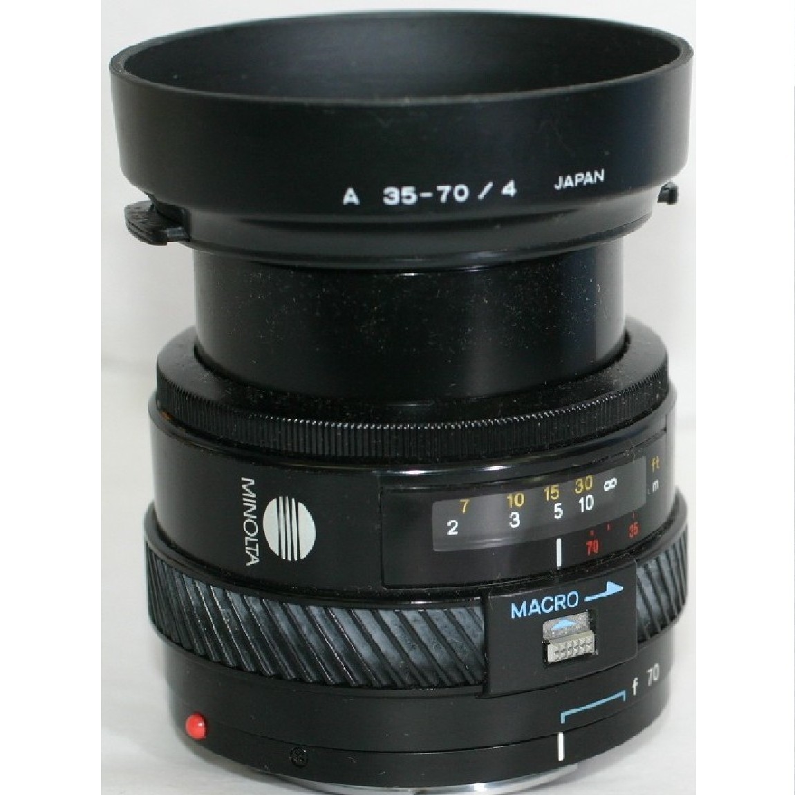 【中古】完動美品ミノルタソニー1眼レフデジタルカメラ使用可能AFズームレンズ35-70mmF4マクロ撮影可能レンズ　1ヶ月保証付き 290106-10｜質カラーズ