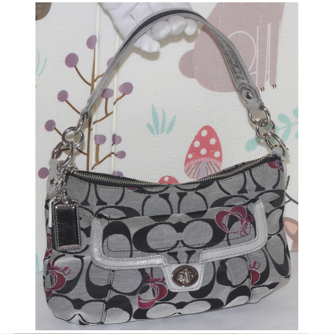 楽天市場】コーチ COACH トートバッグ F35703 フラワープリント 花柄