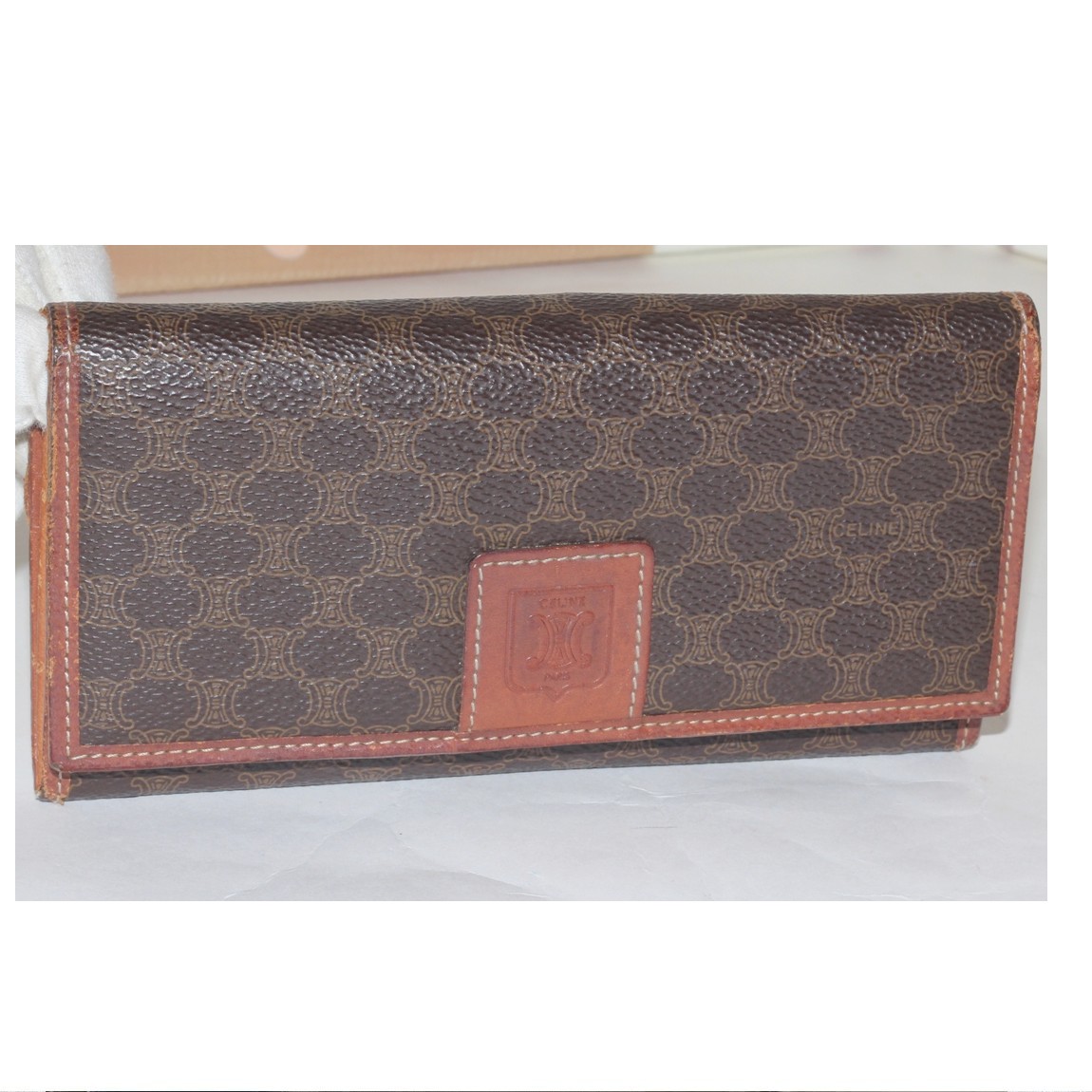 楽天市場】【送料無料】【本物】人気☆CELINE☆セリーヌ☆フラップ長