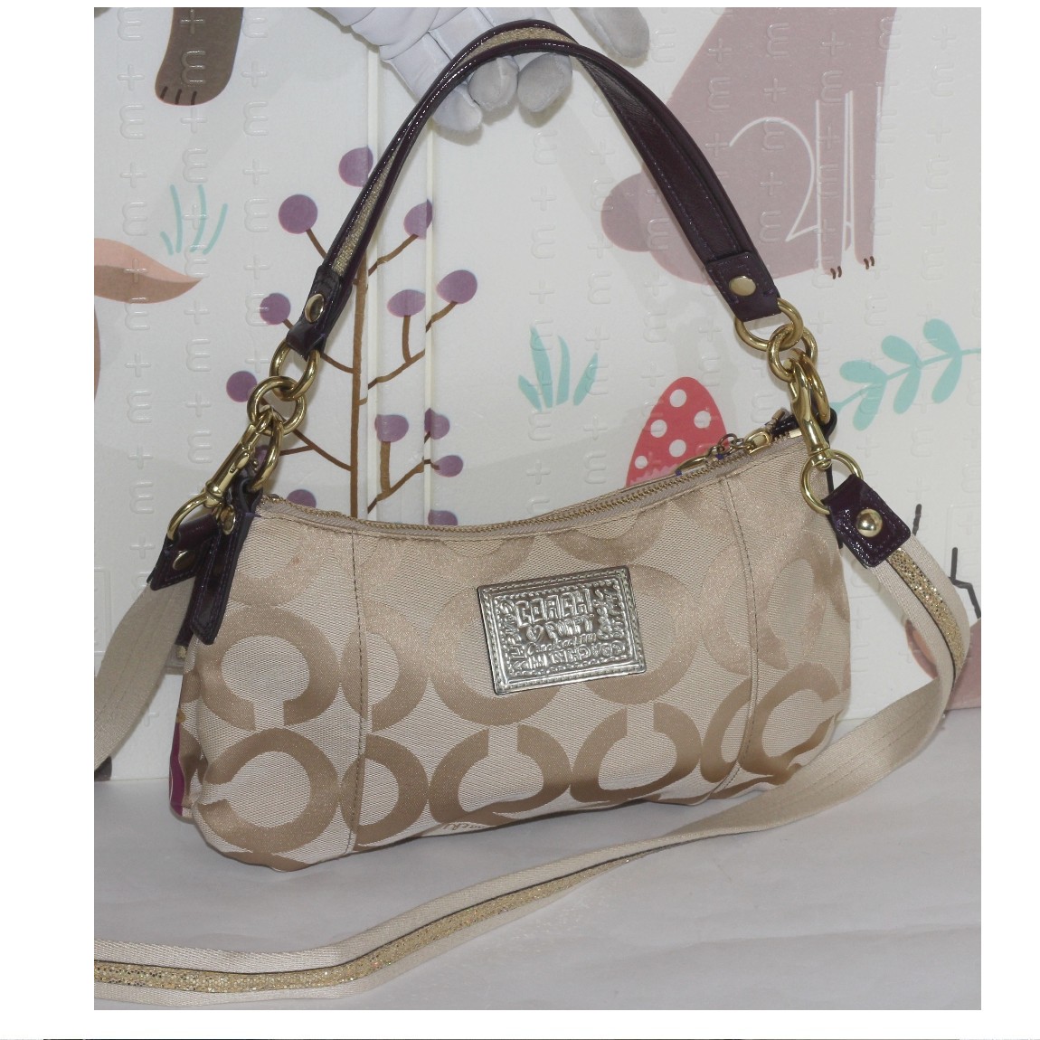 楽天市場】【新品未使用品】【バッグ】COACH コーチ フローラル