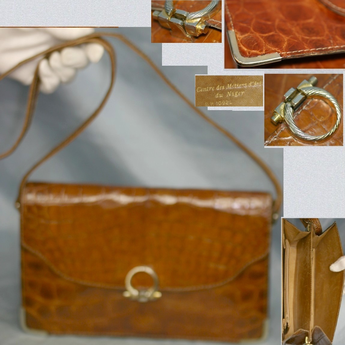 楽天市場】【WATA-ICHI】 ワタイチ クロコダイル ワンショルダー