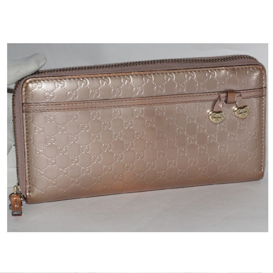 GUCCIグッチ　マイクロGG 札入れ　ウォレット 【USED】 グッチ GUCCI 長財布 札入れ 小銭入れなし AVEL アヴェル GG