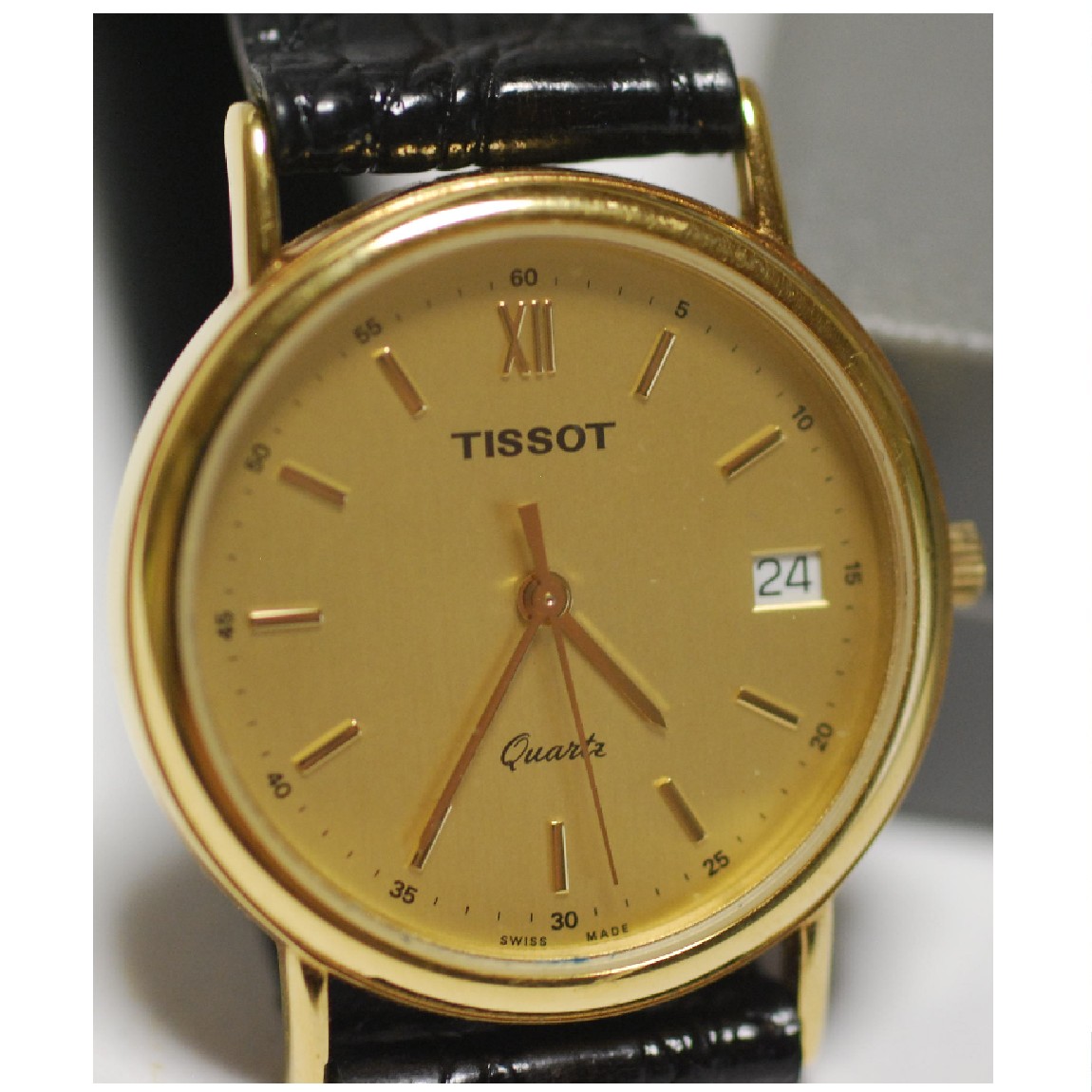 楽天市場】ティソ TISSOT メンズ 腕時計 デイト C282.G ゴールド