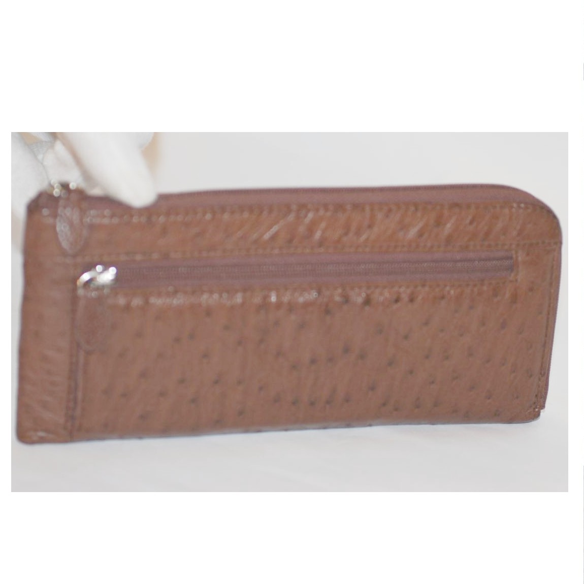 中古　SYRINX　HITOE 長財布 L-zip Business　Texas Nero (黒)