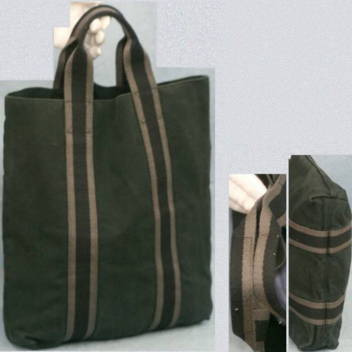 楽天市場】エルメス HERMES ヴィクトリアカバス トートバッグ