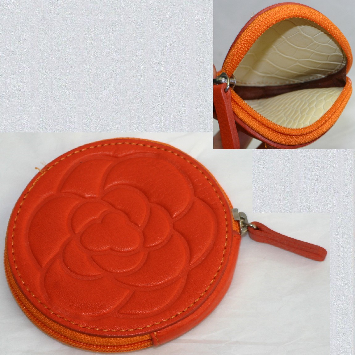 楽天市場】【中古】nori enomoto コインケース ベージュ×ピンク×レッド