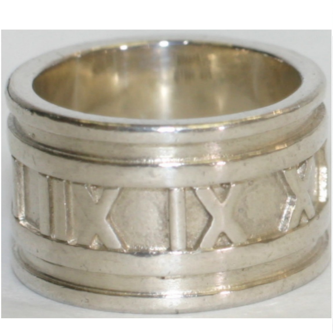 Tiffany & Co. 1995アトラスワイドシルバーリング 楽天市場】【中古】正規品 TIFFANY＆Co. ティファニー 1995