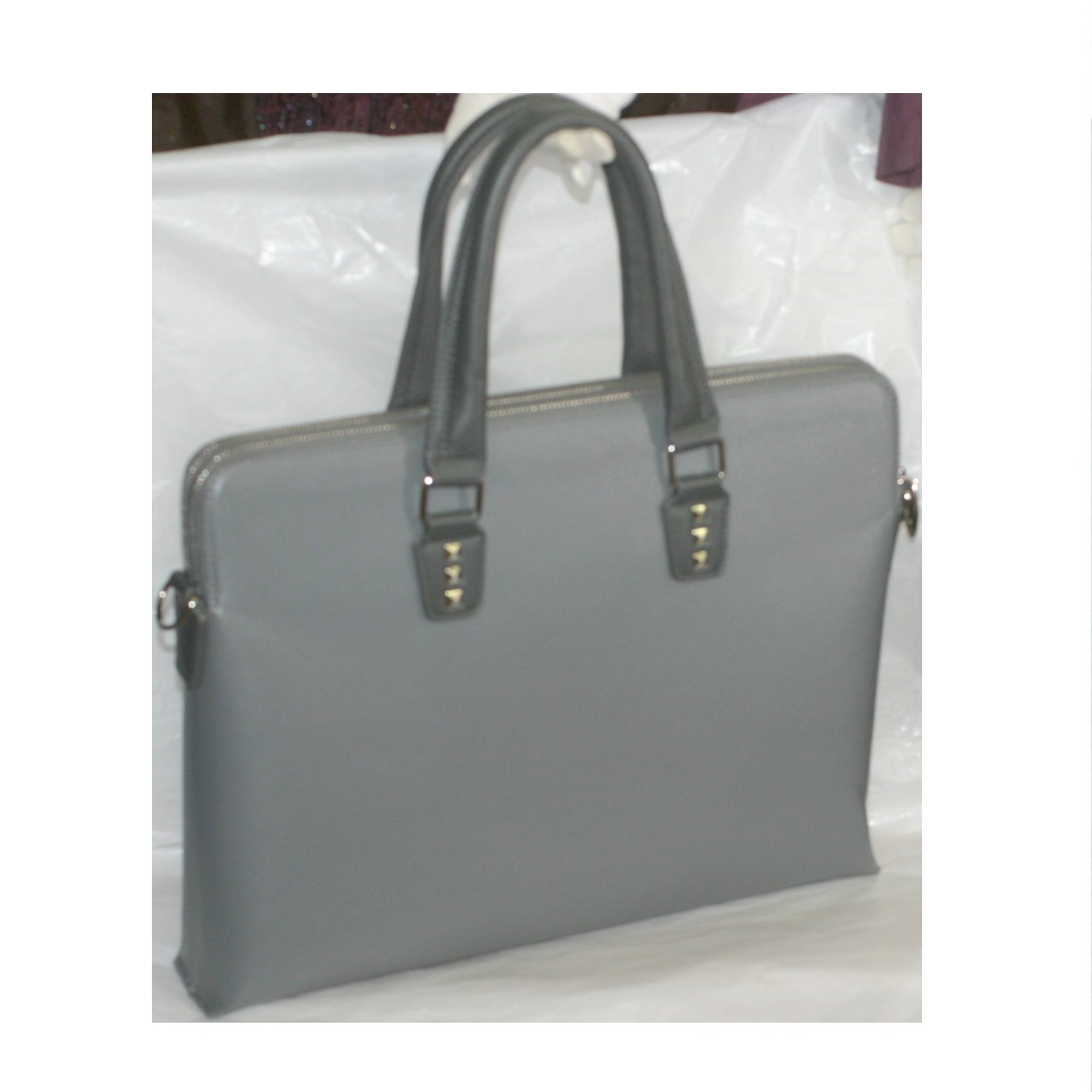 【専用】 大峽製鞄 ゲント ピッコラ スリムキャリーオール ライトグレー 大峽製鞄－ビジネスバッグ『ゲント・ピッコラ』スリムキャリーオール