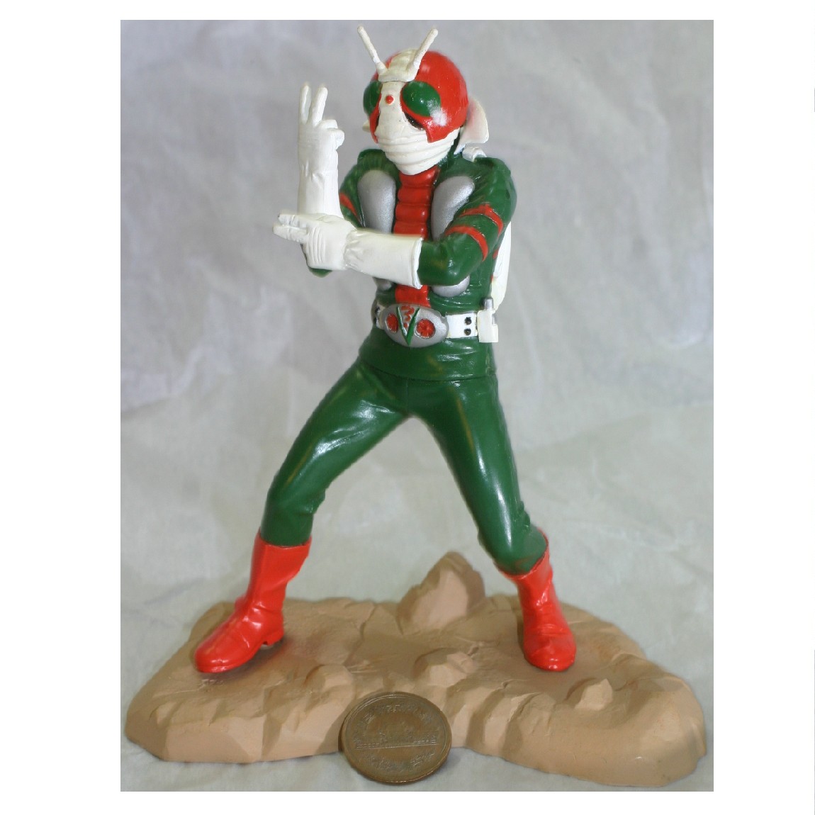 BANDAI - 美品　バンダイ TBS シルバー仮面　ソフビ　フィギュア 豊富なギフト バンダイ 楽天市場】美品 TBS フィギュア ソフビ