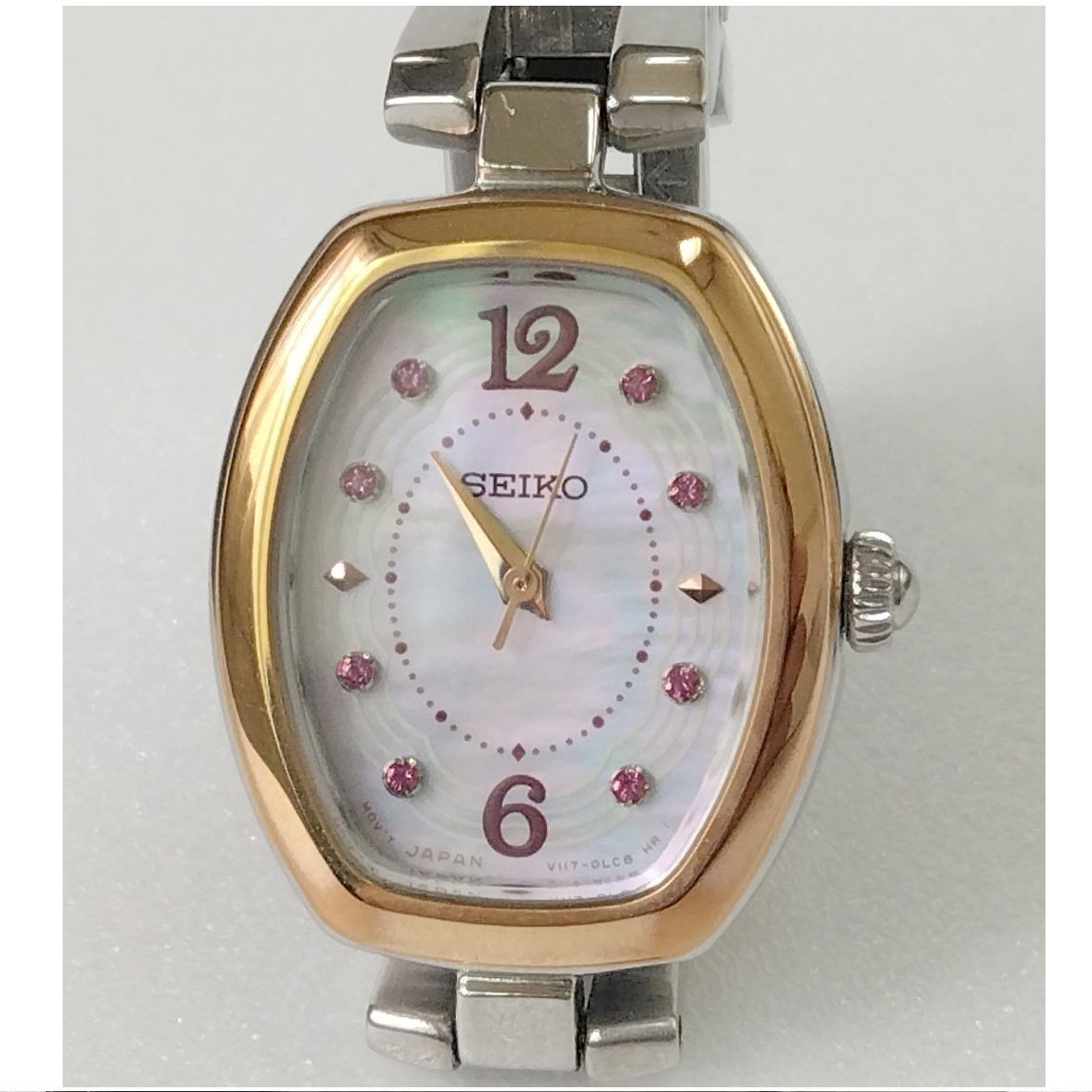 楽天市場】SEIKO【セイコー】1E20-6160 クオーツ 電池式 腕時計