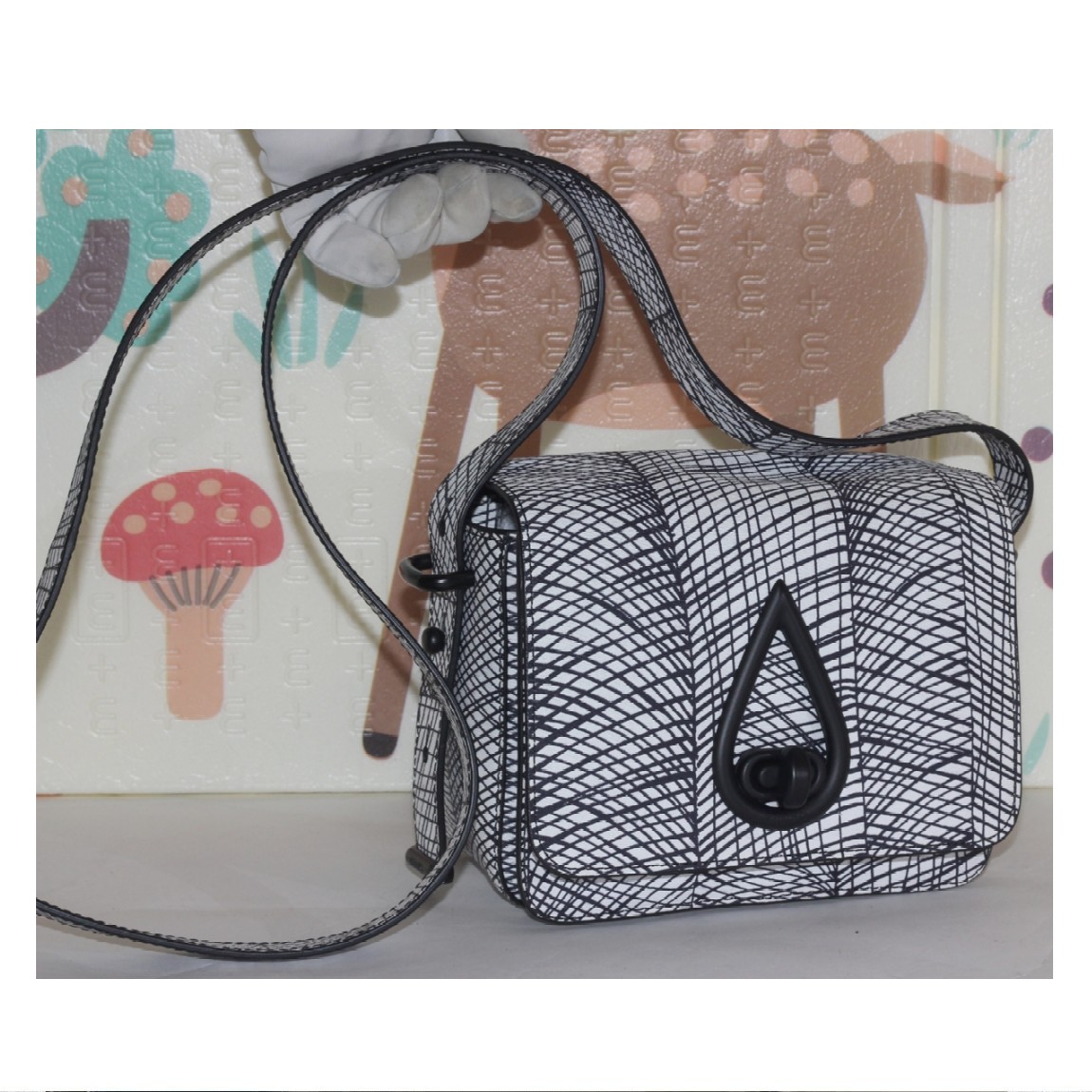 楽天市場】KENZO ケンゾー デニムワンショルダーバッグ 葛飾北斎 富士