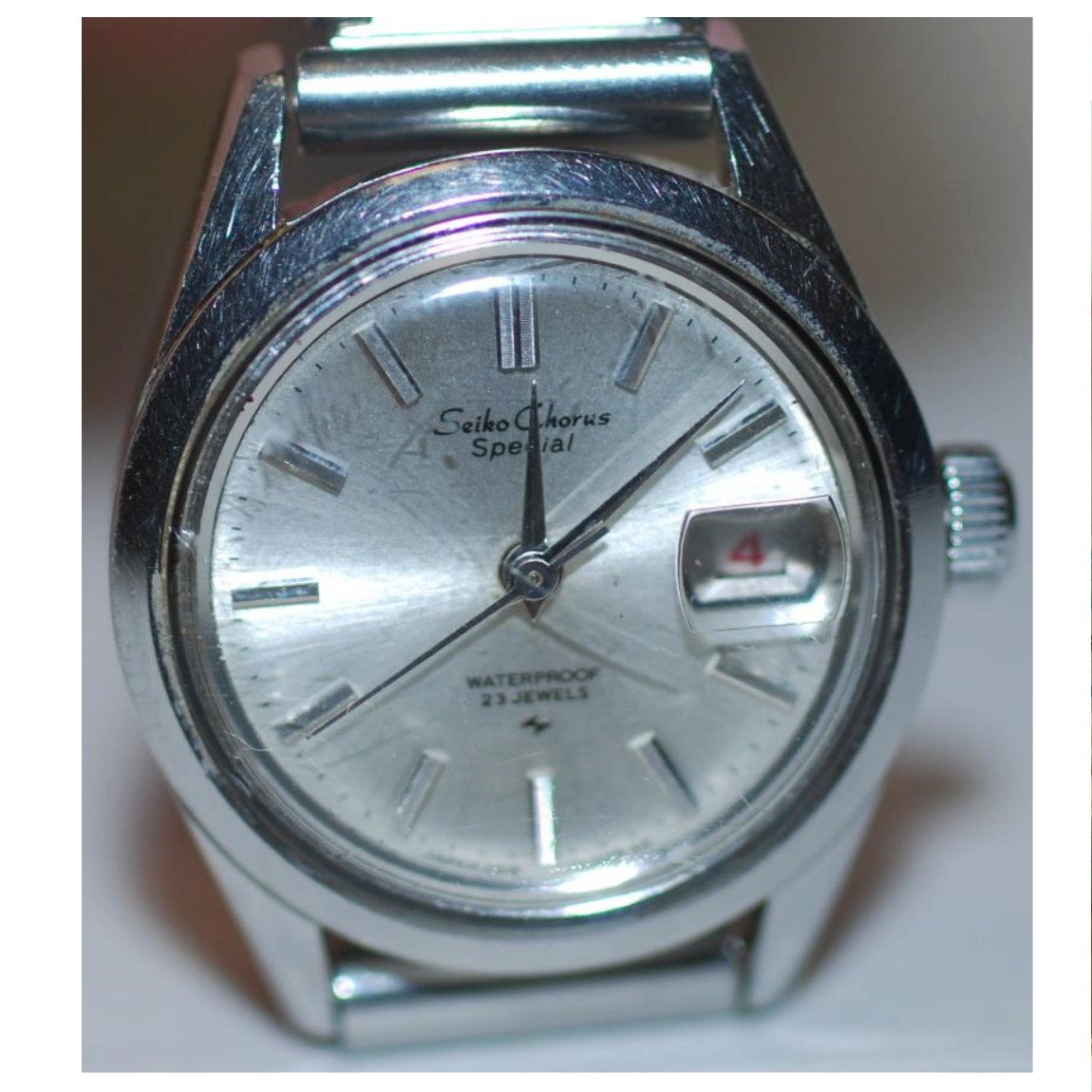アンティーク　SEIKO 手巻き時計　レディース　腕時計　シルバー文字盤 1970年代 日本セイコー レディースウォッチ 手巻き 刻印入り