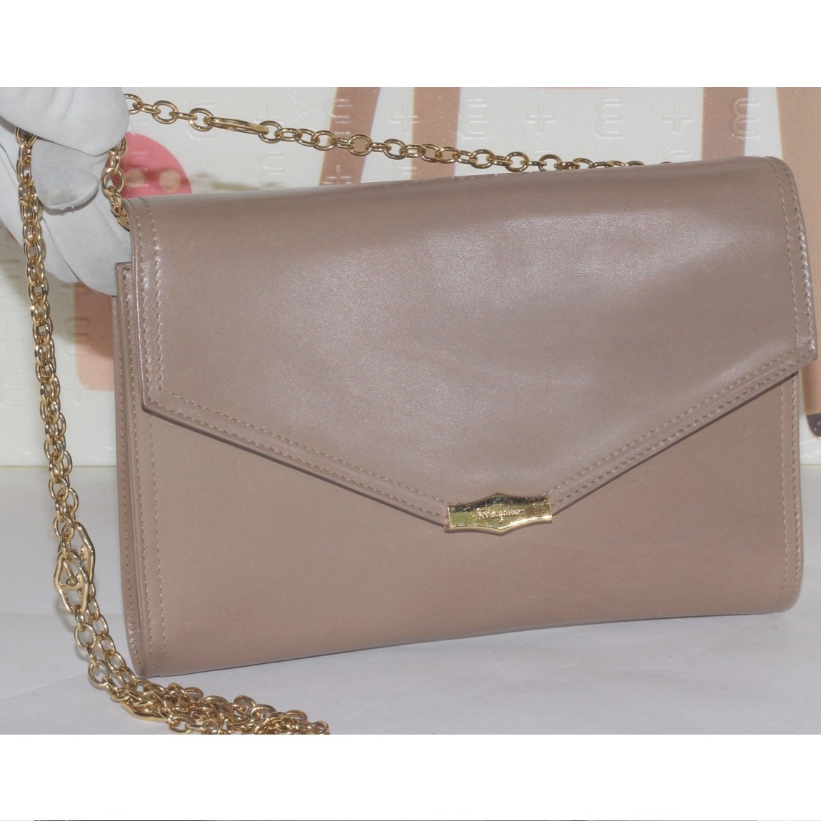 楽天市場】【未使用品】フェラガモ バッグ チェーン トートバッグ