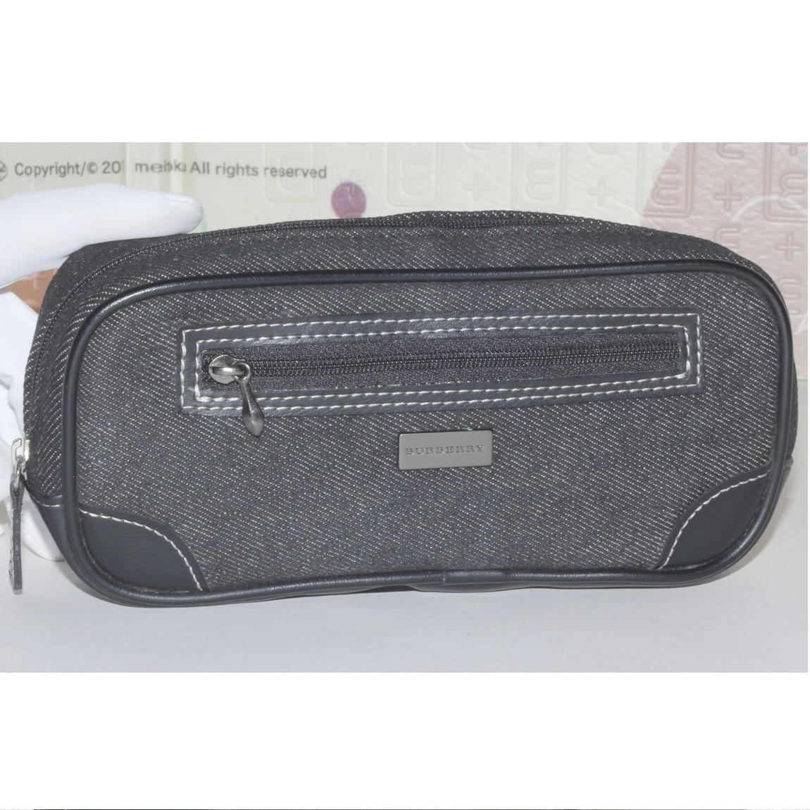 楽天市場】【本物保証】 箱付 超美品 バーバリー BURBERRY チェック柄