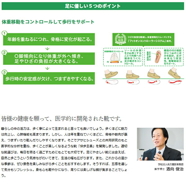 快歩主義M900レディースシニア