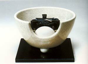 楽天市場】茶道具 L801 野々田式炉壇 サンアイ 電熱器 炭型ヒーター 旧