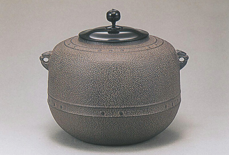 楽天市場】茶道具 炉釜 広口政所釜 菊地政光 大蓋 2月 冬 裏千家 表