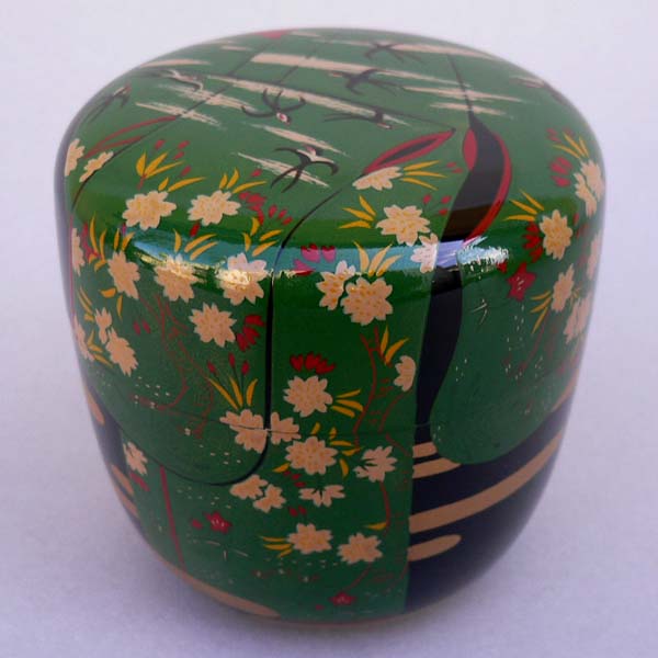 楽天市場】茶道具 棗 なつめ 青貝入蛍早苗雪吹 即中斎好写 【送料無料