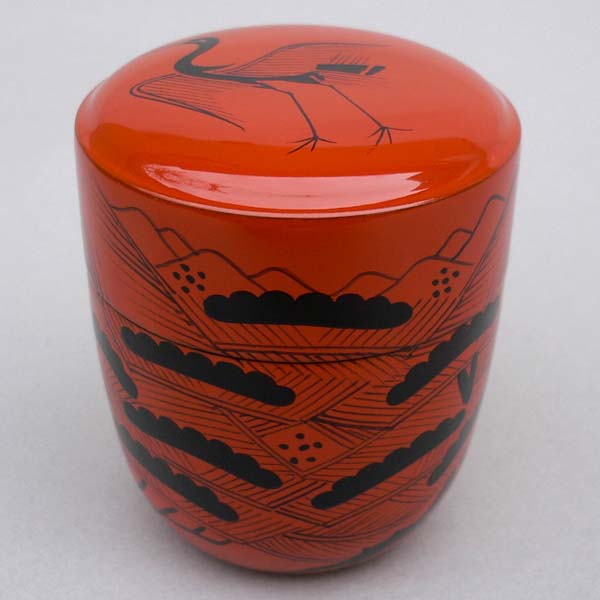 茶道具　徳風棗 茶道具】 徳風棗 玄々斎好写 並製 *紫峰* 一粒万倍