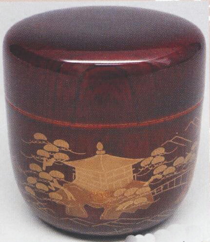 楽天市場】茶道具 棗 なつめ 一閑松唐草蒔絵大棗 而妙斎好写 【送料