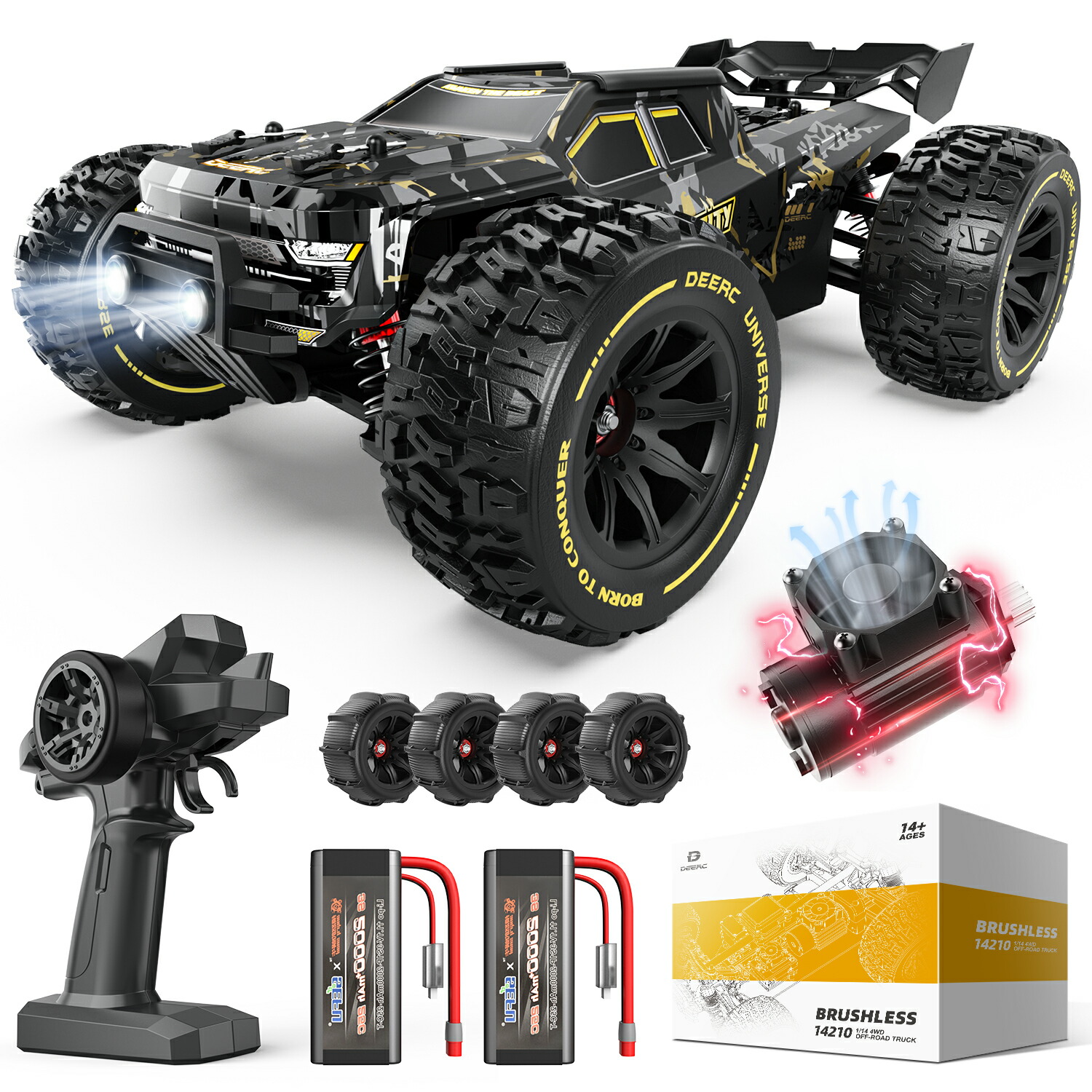 楽天市場】DEERC ラジコンボート 船 ラジコン 高速 ブラシレス 楽天市場】DEERC ラジコンボート 船 ラジコン 高速 ブラシレス