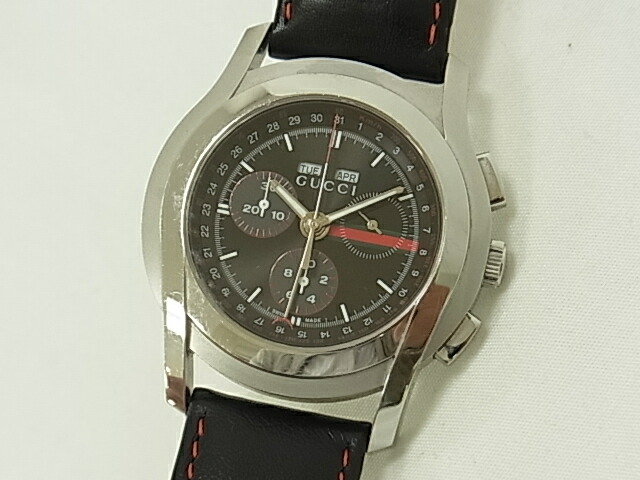 楽天市場】【GUCCI】グッチ 5500 クロノグラフ トリプル