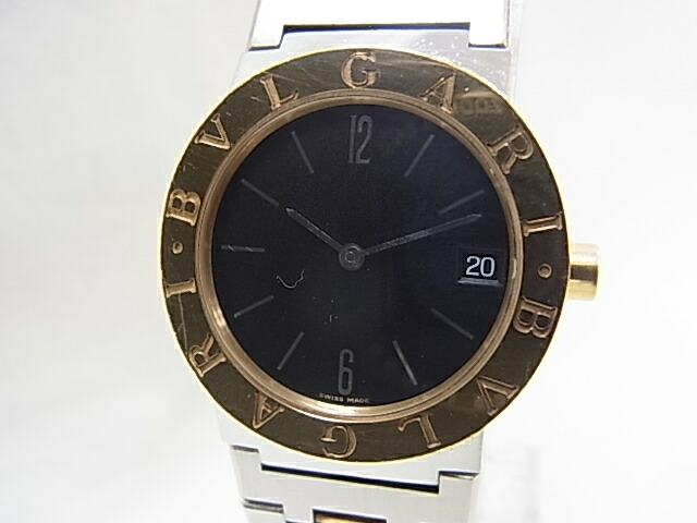ブル小峡谷 BVLGARI ブルガリブルガリ BB30SGD ボーイズ 【中古】 【ウォッチ】 【貨物輸送無料】