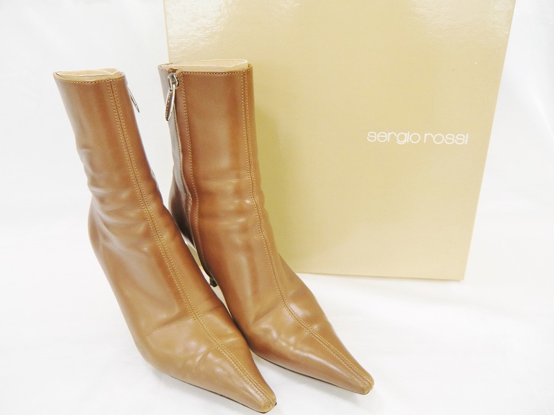 セルジオロッシ sergio rossi ブーツ 【中古】 【ブーツ】 【送料無料】
