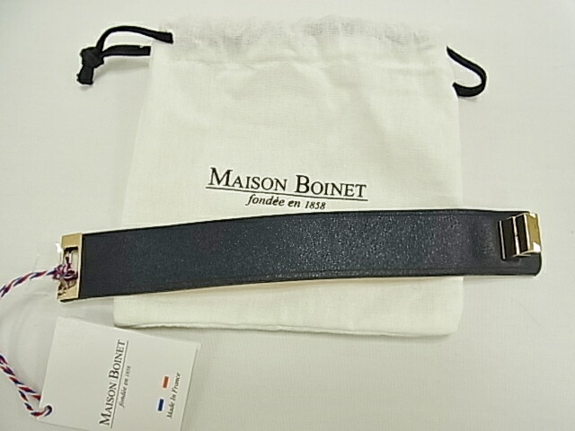 メゾンボワネ MAISONBOINET ブレスレット MAISON BOINET/メゾンボワネ ベルトブレスレット（ブレスレット