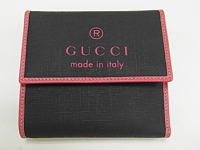 グッチ　GUCCI 折り財布 170400 【中古】 【財布】 【送料無料】｜質カトウ