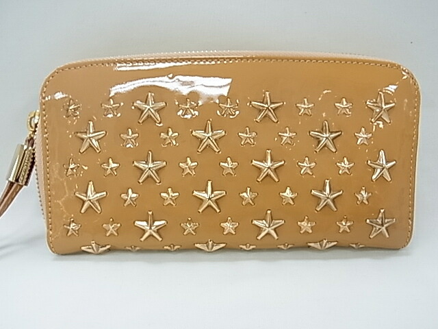 ジミーチュウ JIMMY CHOO ラウンドファスナー 【中古】 【財布】 【送料無料】
