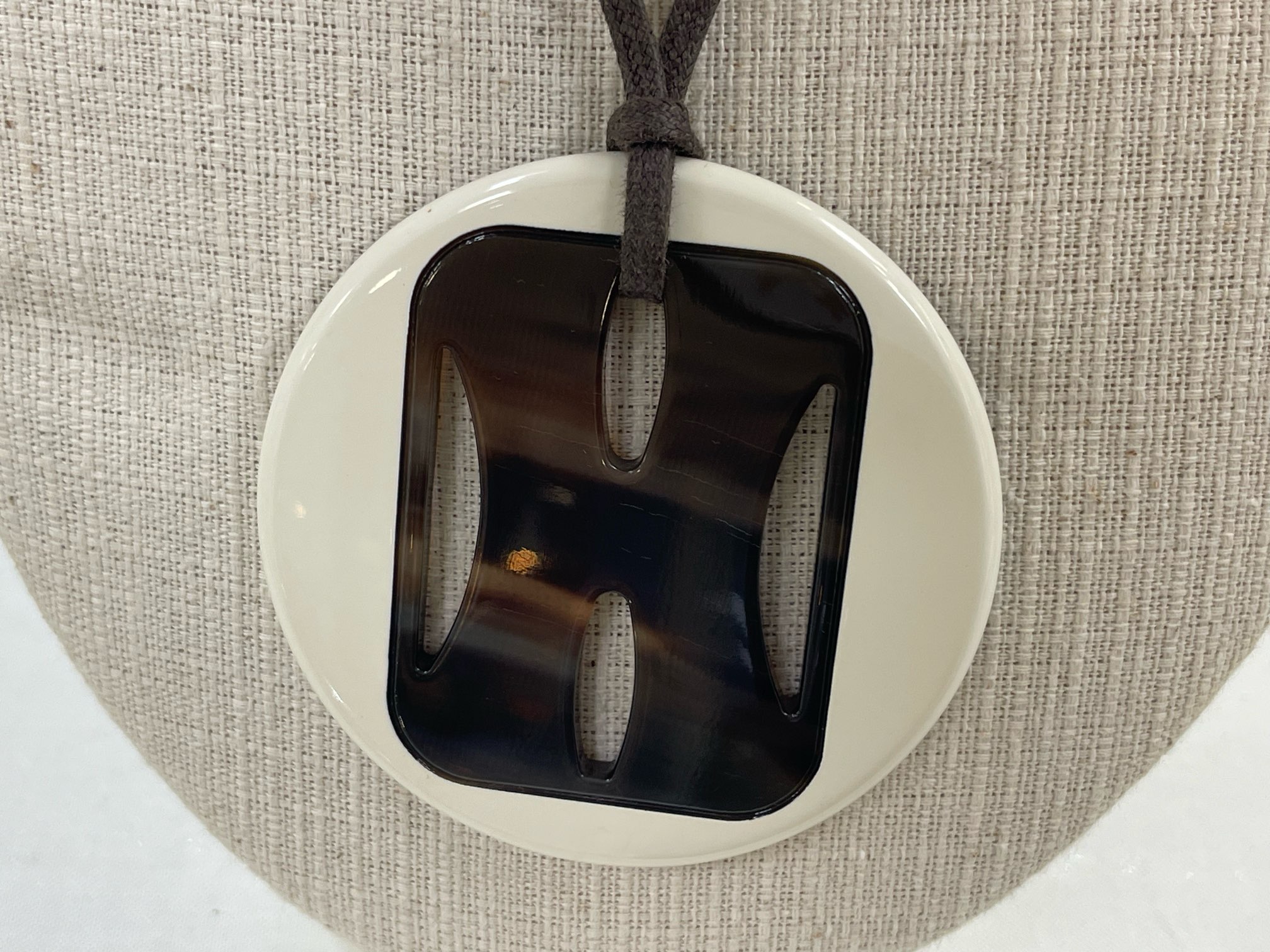 エルメス HERMES バッファローホーン 【中古】 【ネックレス】 【送料無料】