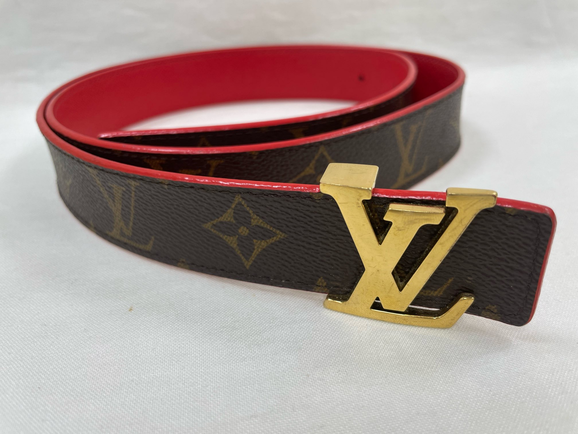 ルイヴィトン☆モノグラム 男女兼用 ベルト 楽天市場】LOUIS VUITTON ルイ ヴィトン モノグラム ベルト サン