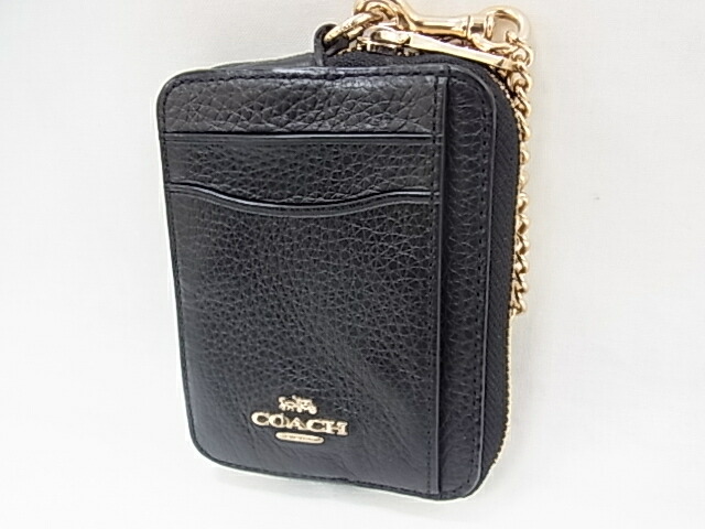 美品 coachコーチ シグネチャー パテントレザー 財布　ラウンドコインケース 楽天市場】【財布】COACH コーチ シグネチャー コインケース