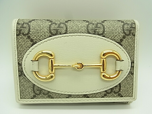 グッチ GUCCI 配管ビット1955コンパクトウォレット 644462 【中古】 【紙入れ】 【貨物輸送無料】
