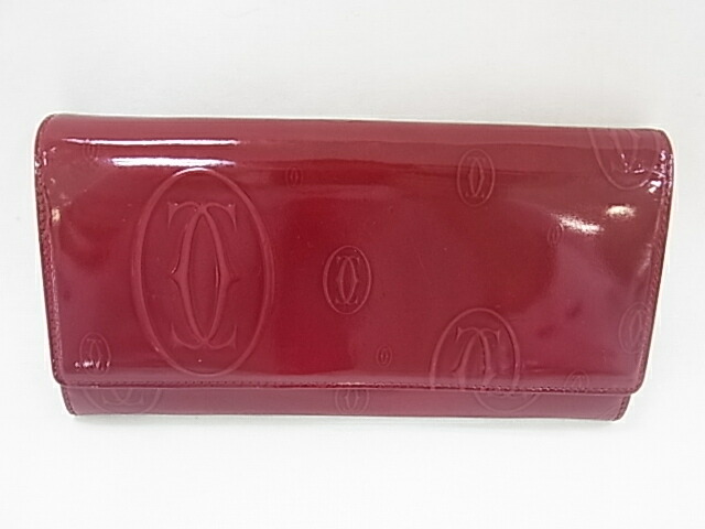 カルティエ Cartier ハッピーバースデー 【中古】 【財布】 【送料無料】