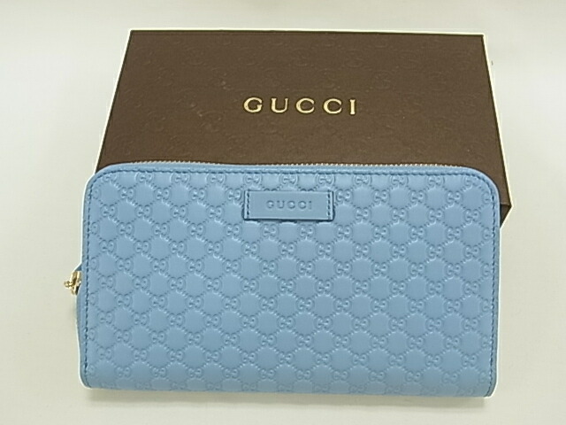 グッチ GUCCI マイクロシマ 449391 【未当て嵌める】 【紙入れ】 【貨物輸送無料】