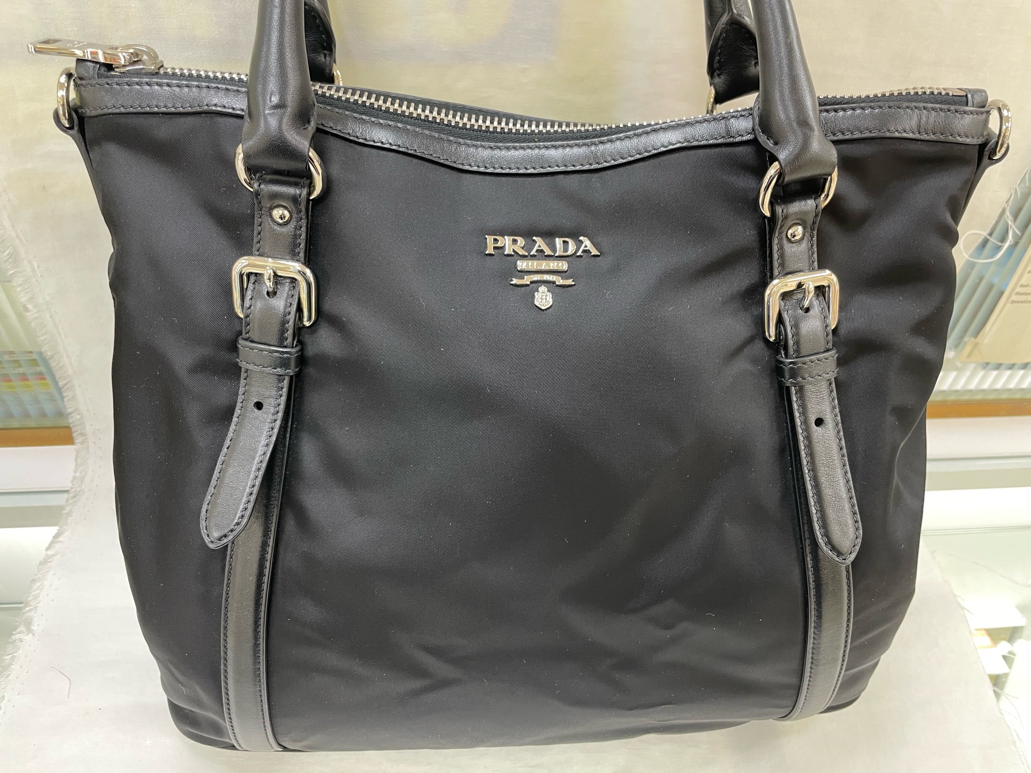 楽天市場】【バッグ】PRADA プラダ ナイロン ショルダーバッグ