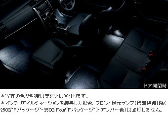 【トヨタ純正】　インテリアイルミネーション [2モードタイプ]　★マークＸ 130系中期★