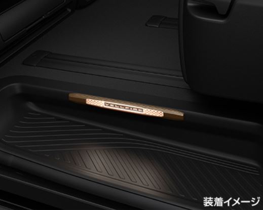 楽天市場】【トヨタ純正】 イルミネーション付スカッフプレート