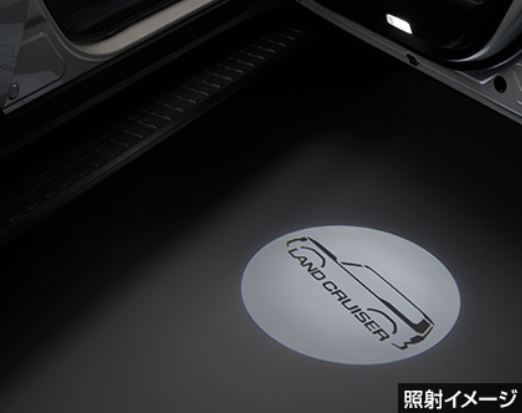 楽天市場】トヨタ純正 プロジェクションカーテシイルミ ランクル