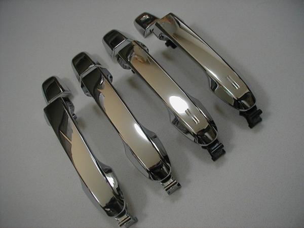 【トヨタ純正】　メッキドアハンドル [フルメッキタイプ交換式ドアノブ・運転席&助手席スマートキー対応]　★ラクティス 120系★
