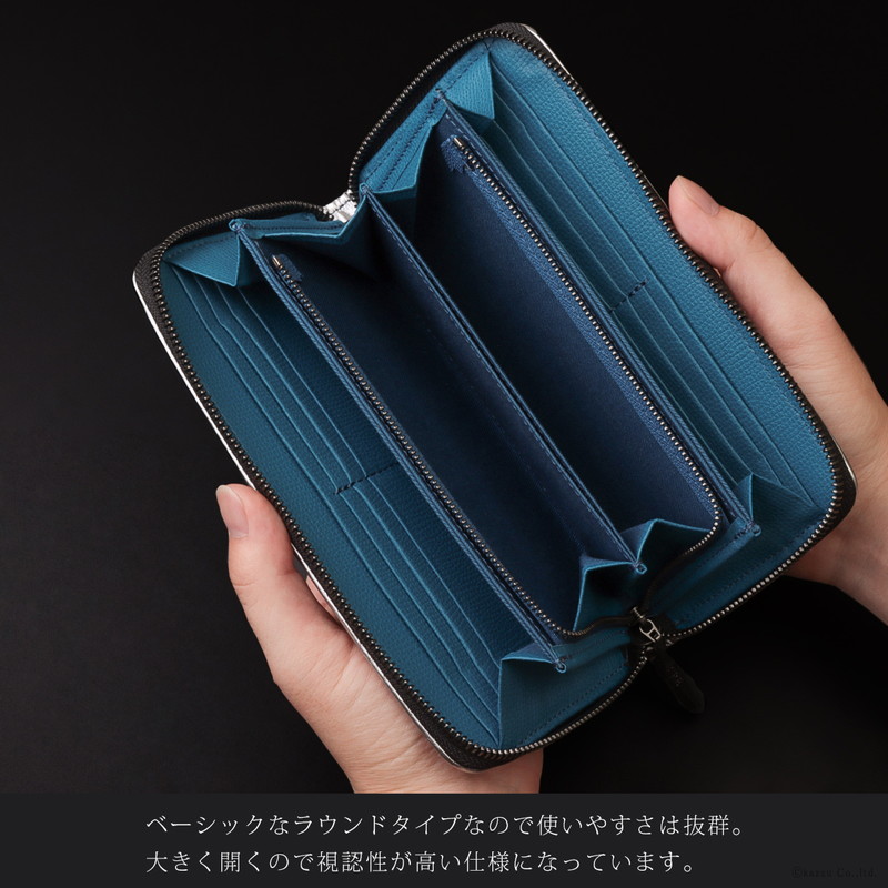 楽天市場 長財布 メンズ 本革 日本製 レザー ラウンドファスナー シルバー 銀 メッシュ 型押し バイカラー イタリアンレザー Ykk 人気 ブランド 送料無料 プレゼント Blu Re ブルーレ Blu 7001 Sp12 財布 バッグ ショップ カッズ