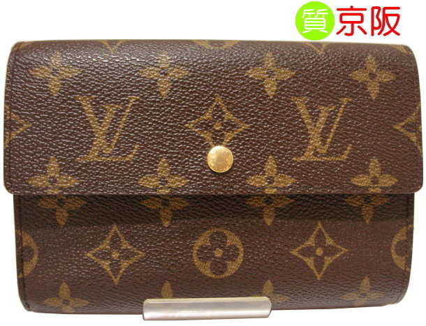 楽天市場】【財布】LOUIS VUITTON ルイ ヴィトン モノグラム ポルト