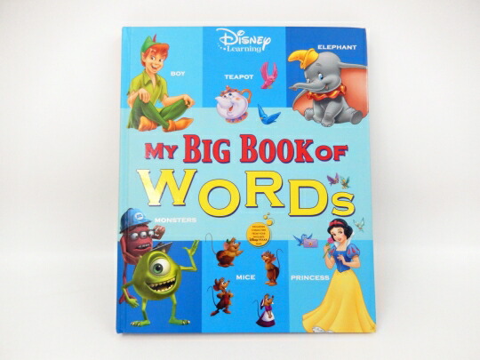 My Book Big 希少 美品 Big Book Dwe 新着 幼児教材 青本 幼児教材 ワールドファミリー 知育教材 中古 Dgb001 セカンズ キッズセカンズ Of Words ミッキー マジックペンセット用 ディズニー英語システム 英語教材 子供教材 6212