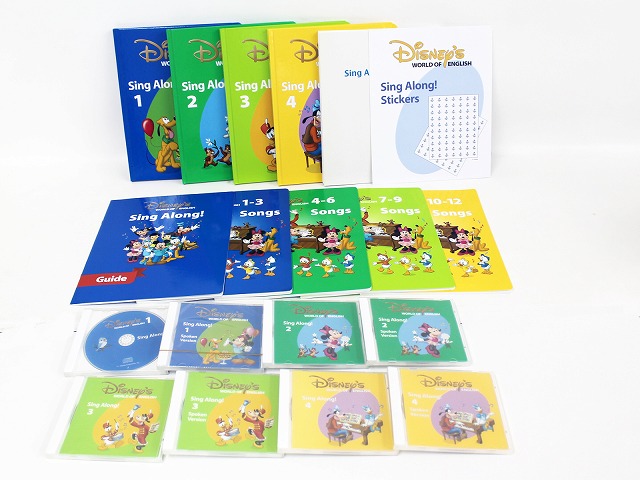 売り切れ ディズニー英語システム DWE シングアロングDVD CD 知育玩具