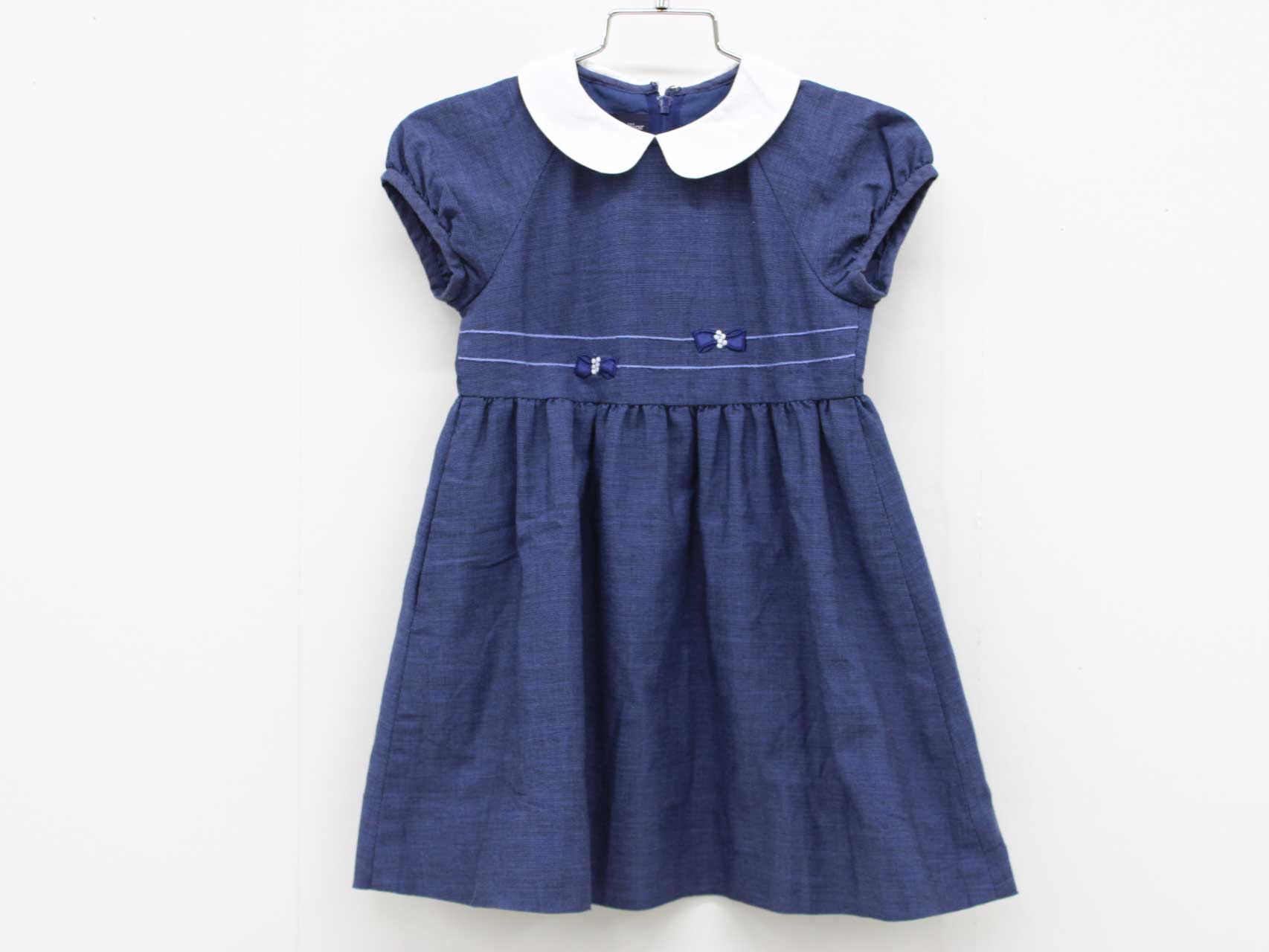 楽天市場】□ファミリア/familiar□100cm ワンピース 紺 フォーマル